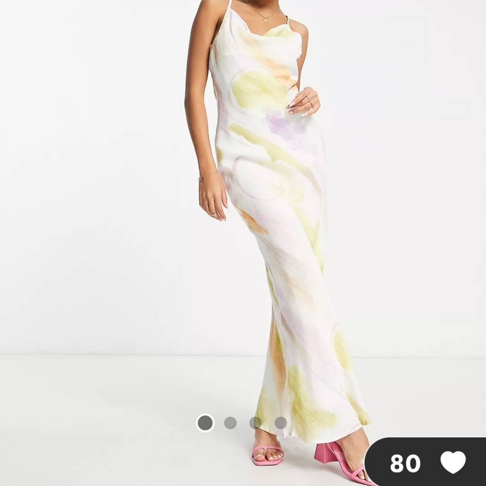 Charlie Zia Printed Maxi Dress